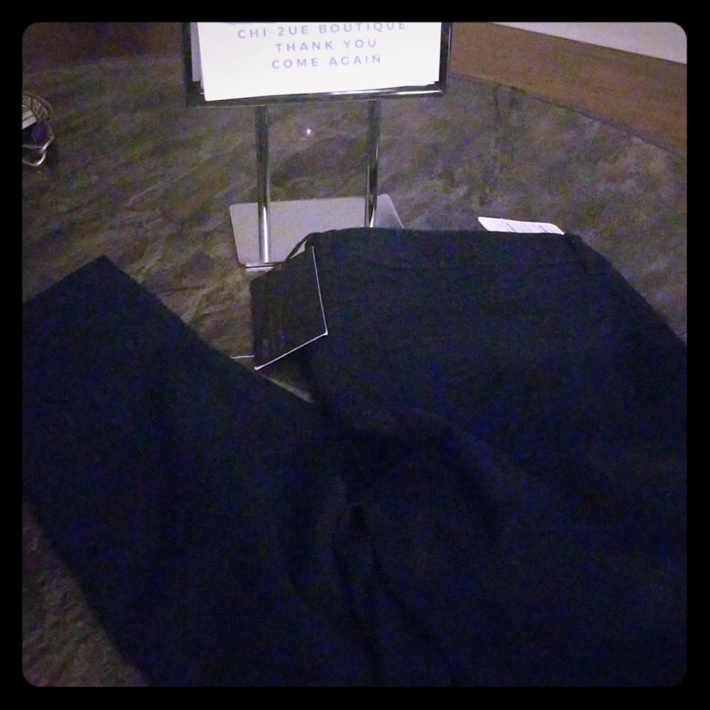 Dark blue skinny pants
